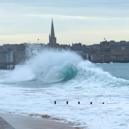 Plage-Sillon-Thalasso-Intra Muros Saint-Malo Extérieur photo